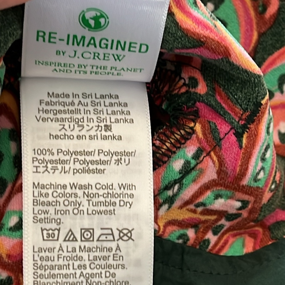 J Crew Jamie Floral Pants size 2 NWT - Picture 10 of 12
